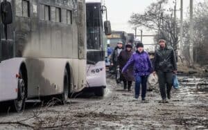 7.B på Hvide Sande skole samler ind til Ukraine