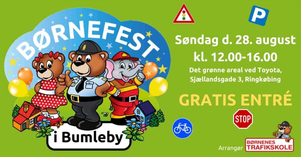 Kom til Børnefest i Bumleby