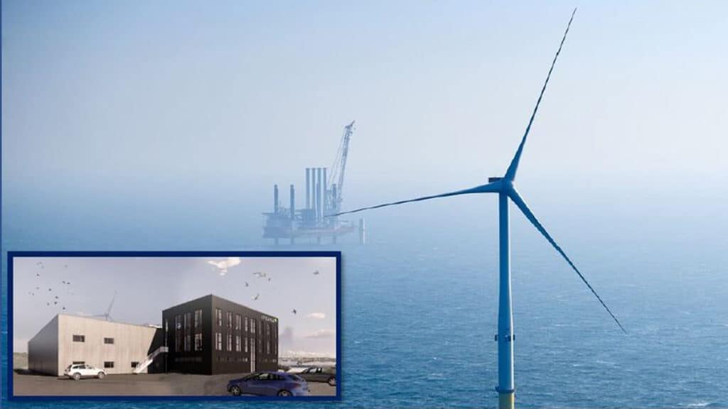 Maritim Viden: Etableringen af vindmøller ved den jyske vestkyst. foto: Vattenfall