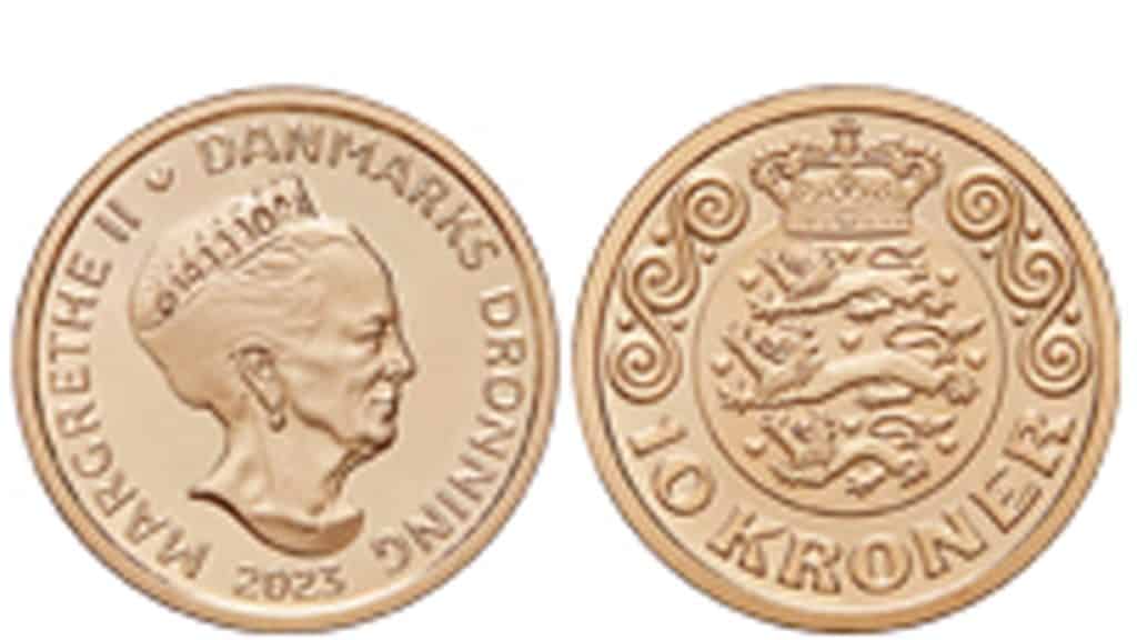 Danmark får en ny 10-krone i dag - Danmarks Nationalbank
