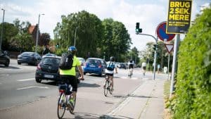 Brug to sekunder mere i lyskrydset – og red liv Når cyklister kommer alvorligt til skade, sker det oftest i kryds. I Ringkøbing-Skjern og 55 andre kommuner bliver der nu sat fokus på problemet. Foto: Rådet for Sikker Trafik