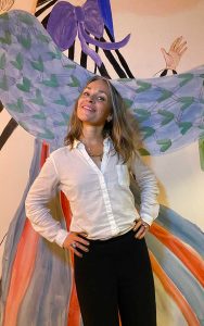 Street Art kan sparke liv i Hvide Sandes gamle facader. Anne Bundgaard