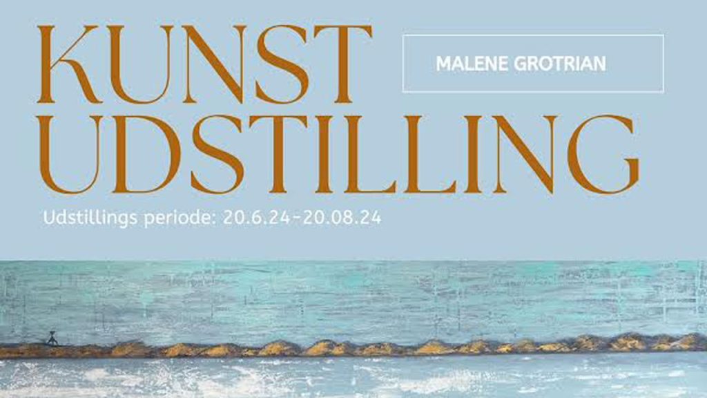 Oplev lokal kunst når Malene Grotrian udstiller på Vestkystens Gårdbutik! foto: Malene Grotrian