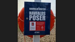 Havmiljøvogter - havfaldsposter foto: NyForm