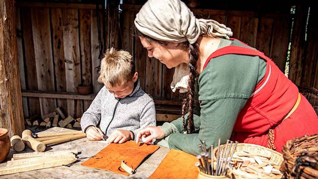 Bork Vikingehavn i efterårsferien