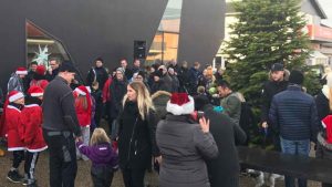 Juletræsfest i Hvide Sande - arkivfoto