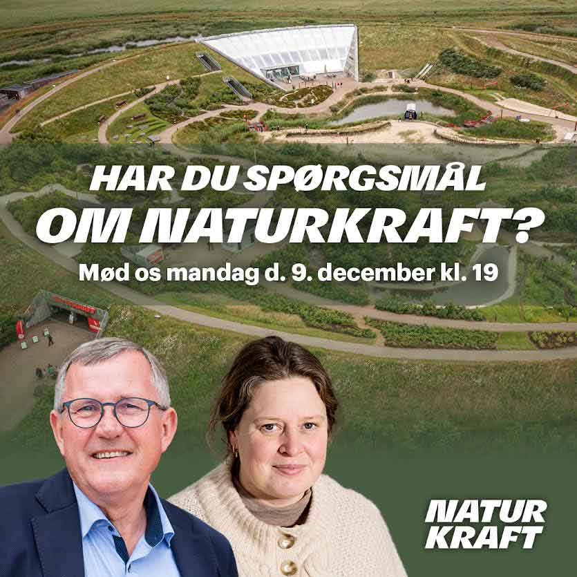 Har du spørgsmål omkring Naturkraft - Ringk Fjord museer