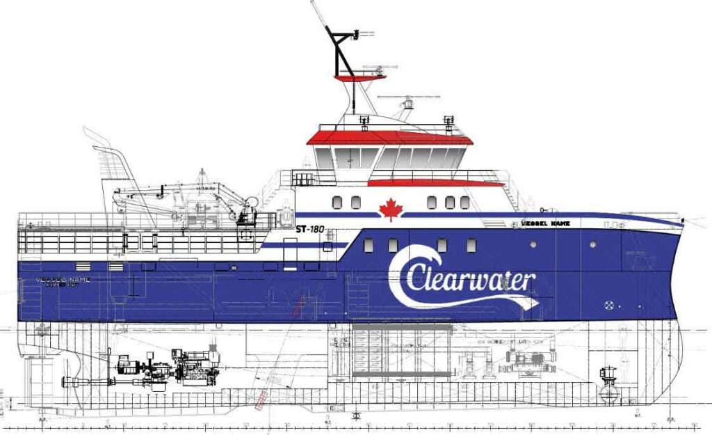Hvide Sande Shipyard har landet en stor og spændende ordre – de skal bygge en specialdesignet hummerbåd til det canadiske fiskeriselskab Clearwater Seafoods. Det lokale værft fortsætter dermed sin succes på det internationale marked. foto: Hvide Sande Shipyard