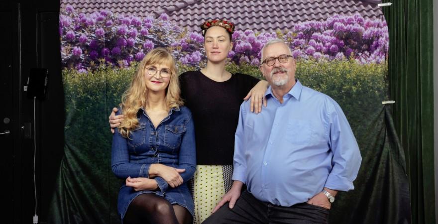 Foto: Sara Galbiati, Nicoline Skotte og forældrene foto: rksk