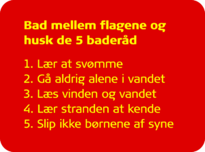 de fem baderåd - tryg