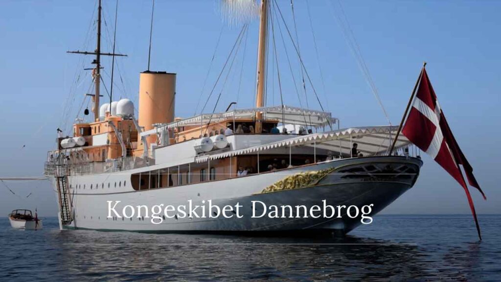 Den 26. august 2025 lægger Kongeskibet Dannebrog til i Hanstholm, når Kongen og Dronningen indleder deres sommertogt i Thy. Programmet byder på alt fra storslået natur og hav til iværksætteri, foreningsliv og fællesskab omkring Limfjorden. - foto: kongeskibet Dannebrog - Kongehuset