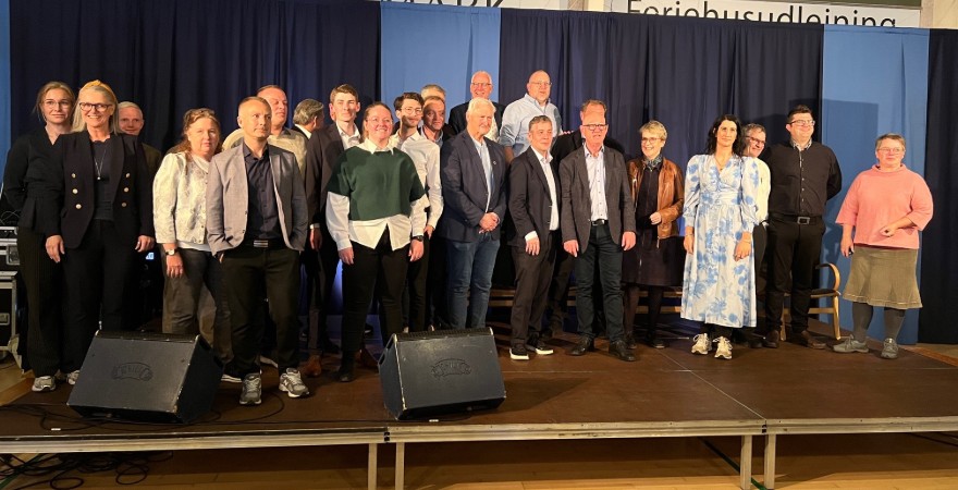 Her er det endelige byråd for Rigkøbing Skjern Kommune for de næste fire år fra 2026 til 31. december 2029. RKSK