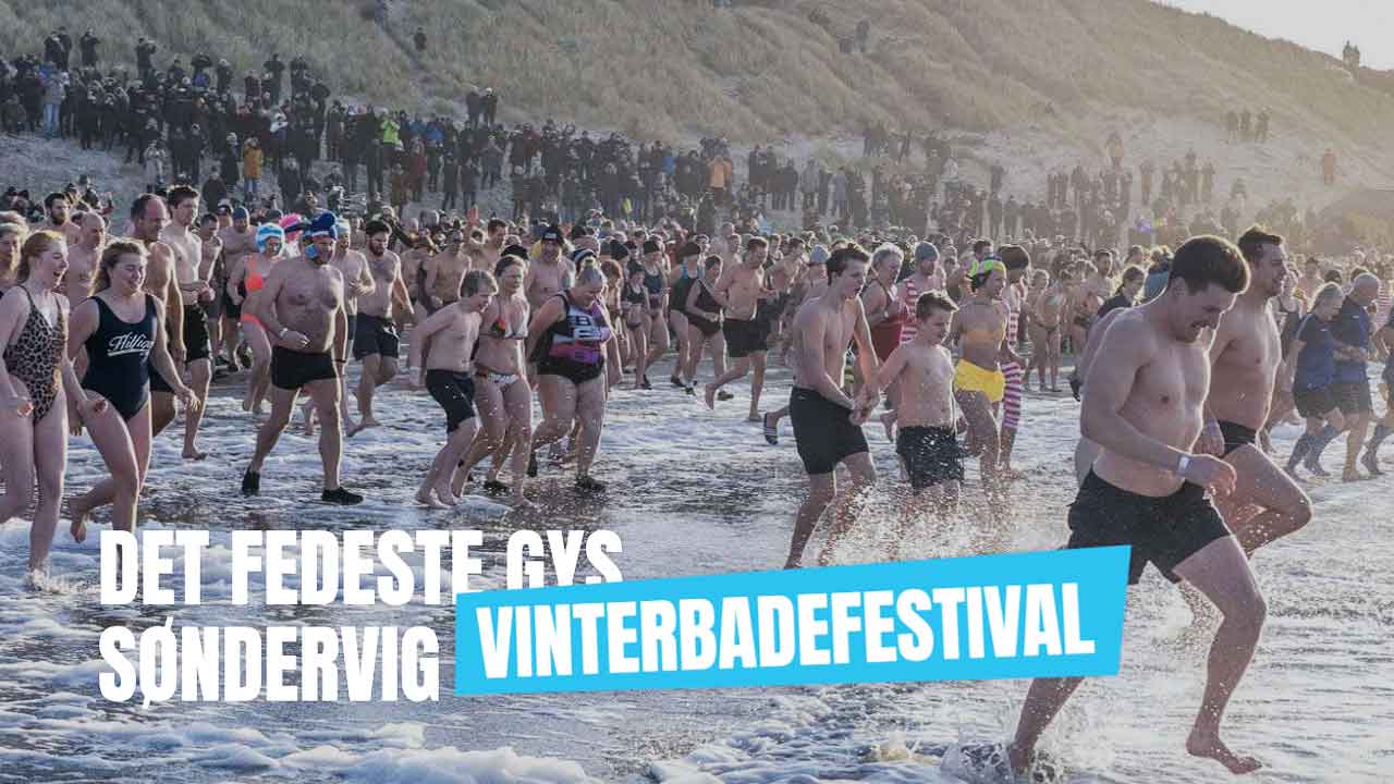 Festivalen har plads til 2.000 deltagere, og grænsen kan ikke hæves, selvom efterspørgslen er høj.  foto: Det kolde gys - Vinterbadefestivalen