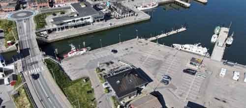 Rambøll, Dissing+Weitling og byMUNCH har tilsammen en solid erfaring bl.a. med bevægelige broer. Nu skal de tegne og projektere Hvide Sandes nye svingbro og byrum på Sluseøen. foto: rksk
