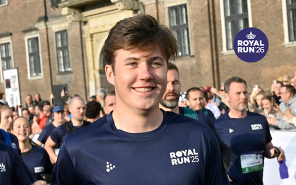 H.K.H. Kronprinsen løber Royal Run i Ringkøbing