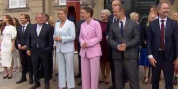 Nyt ministerhold - snapshot dr nyhederne