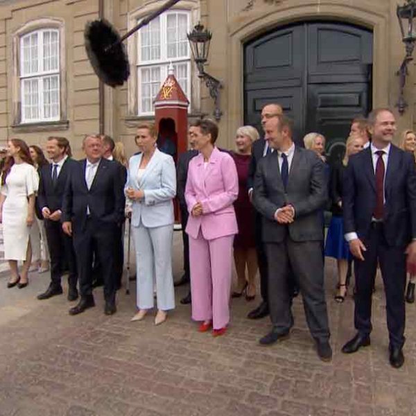 Nyt ministerhold - snapshot dr nyhederne