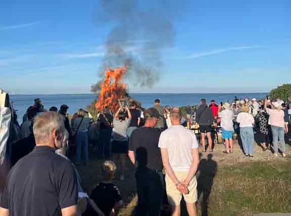 Sankt Hans ved Bauneborg FDF - foto Klittens Borgerforening