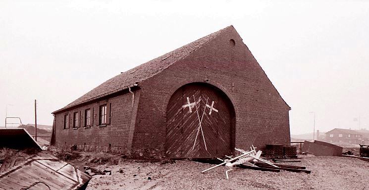 Den gamle redningsstation i Hvide sande er reddet - arkivfoto- Jernkysten