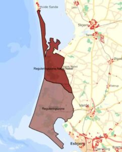 reguleringszone op til Hvide Sande - SGAV