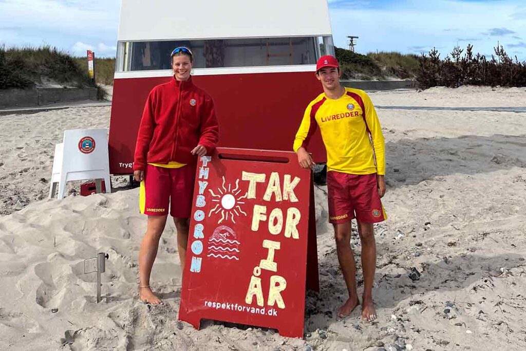 Tak for indsatsen på strandene: En hæsblæsende badesæson 2026 er ved vejs ende
