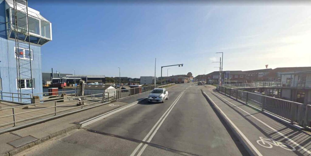Klapbroen i Hvide Sande - snapshot GM