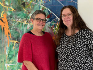 Tina Frederiksen og Anita Johnsdottir - pressefoto