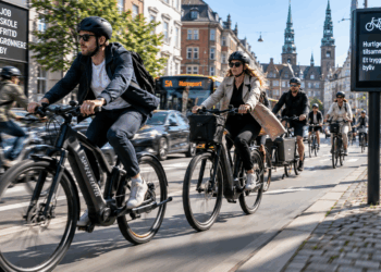 el-cykler i bybilledet - HvideSande.nu